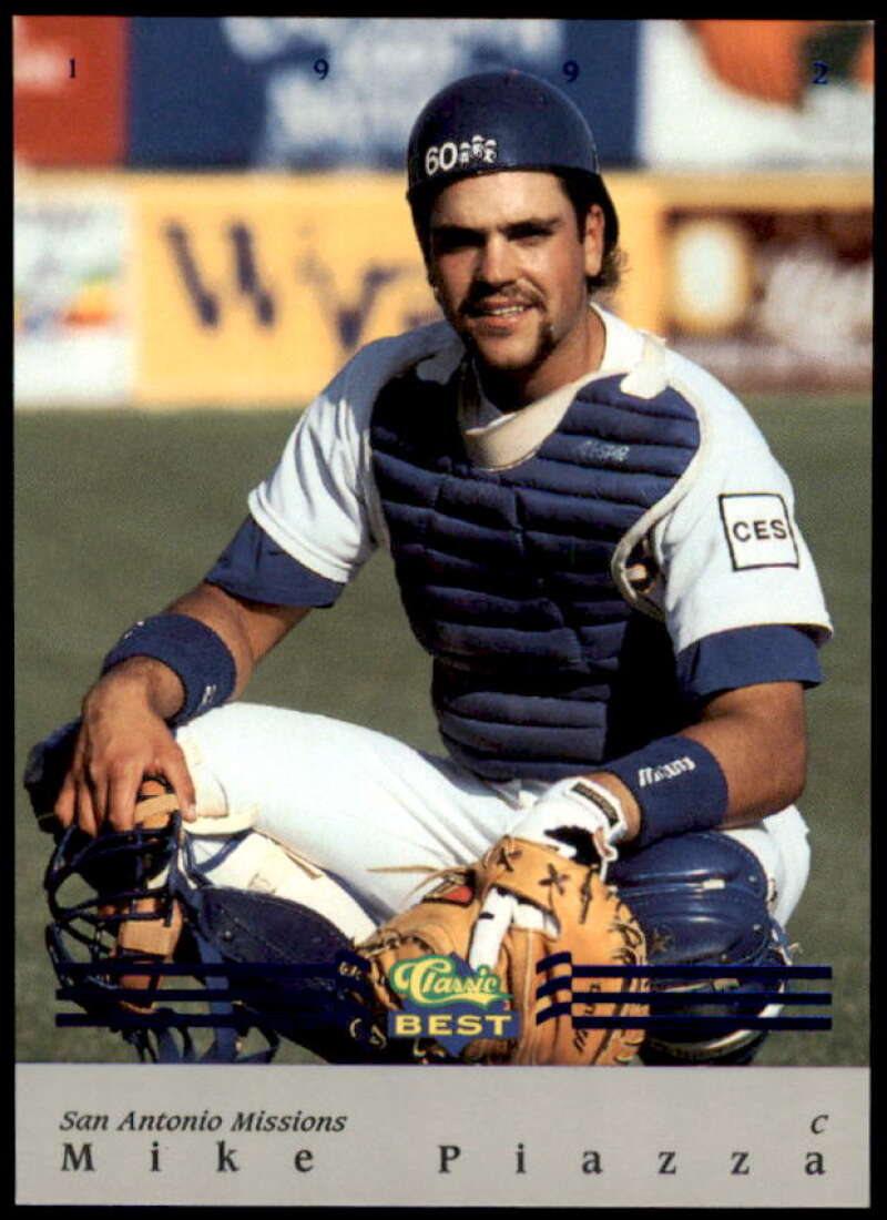 Mike Piazza Rookie Card 1992 Classic/Best Blue Bonus #BC16  Image 1