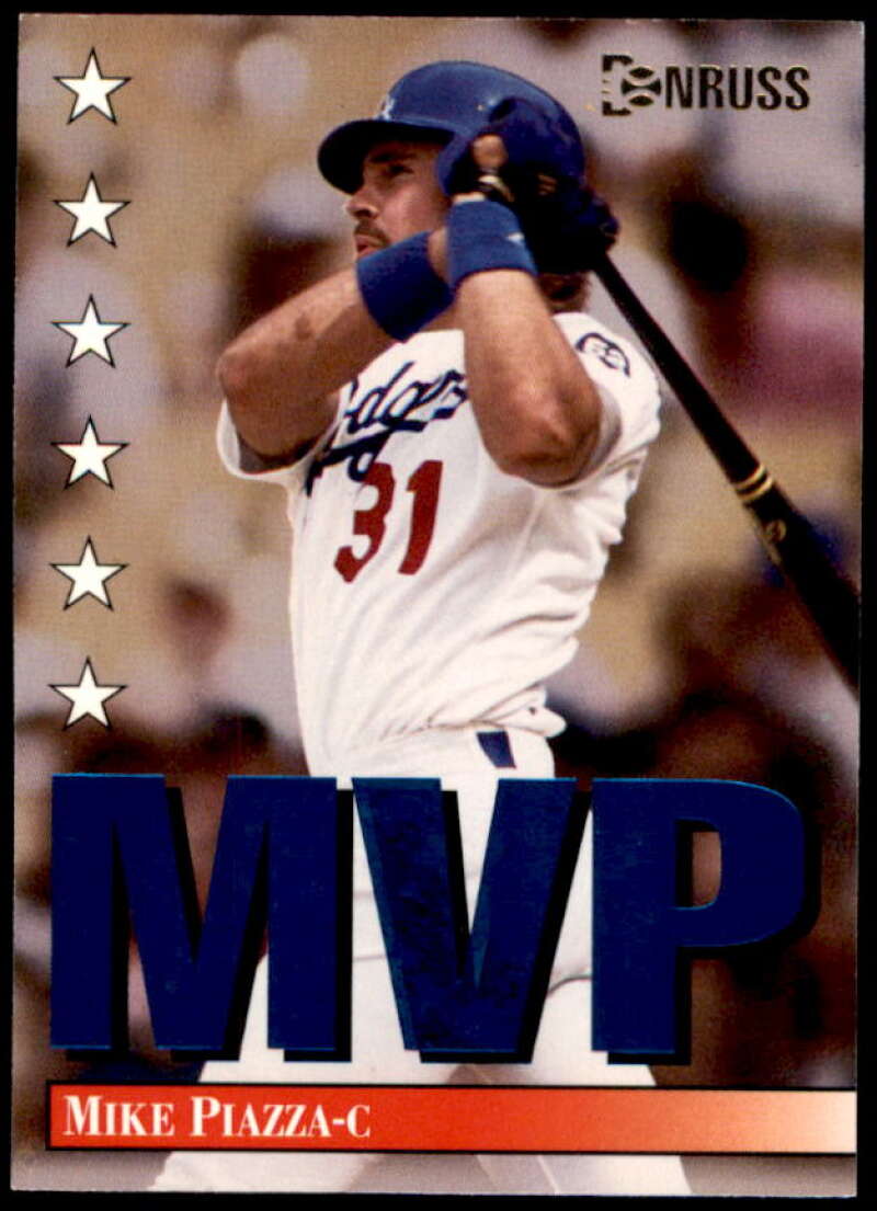 Mike Piazza Card 1994 Donruss MVPs #7  Image 1