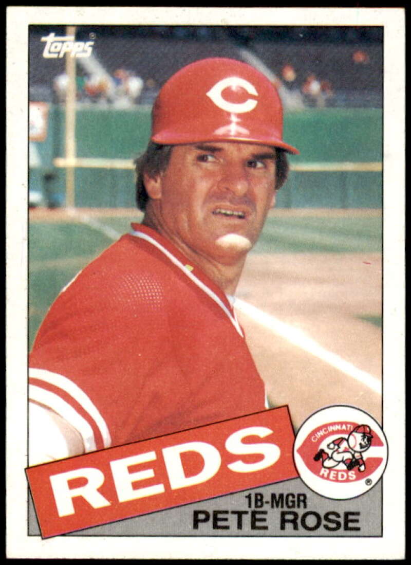 Pete Rose Card 1985 Topps #600  Image 1