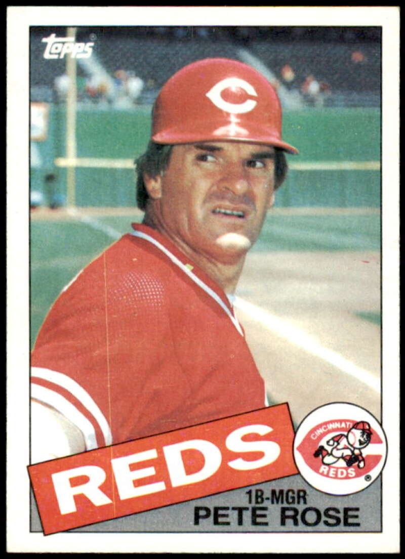 Pete Rose Card 1985 Topps #600  Image 1