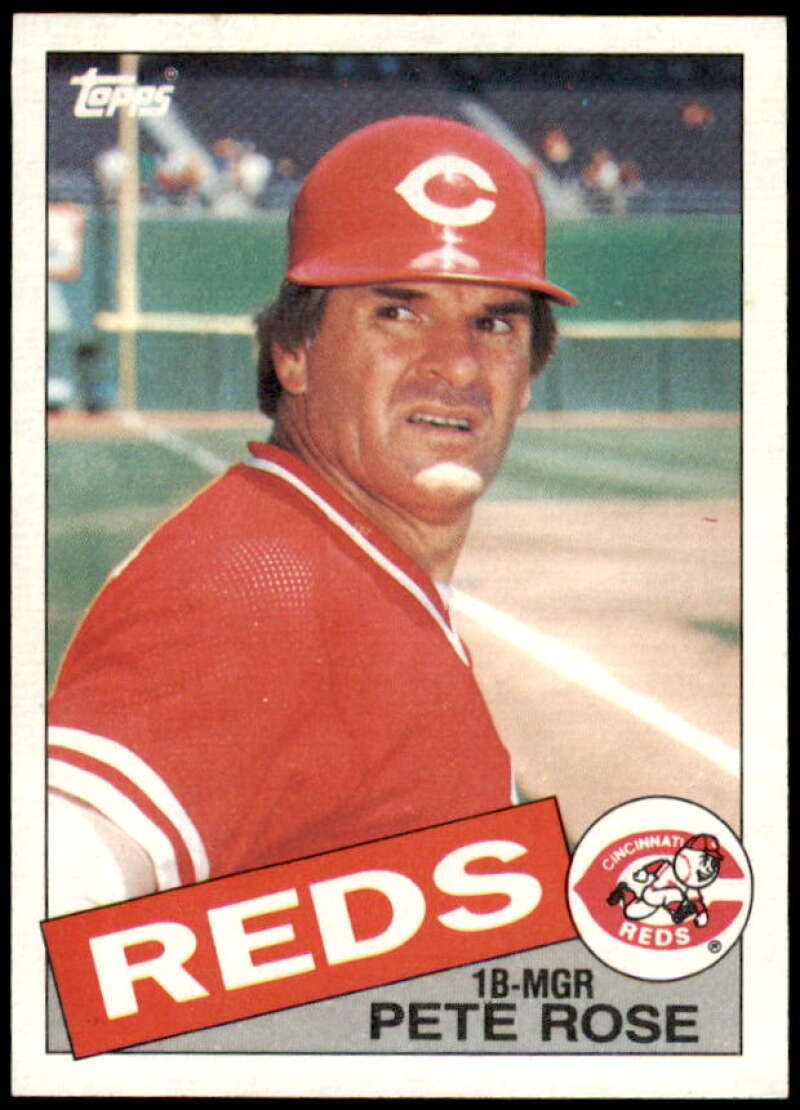 Pete Rose Card 1985 Topps #600  Image 1