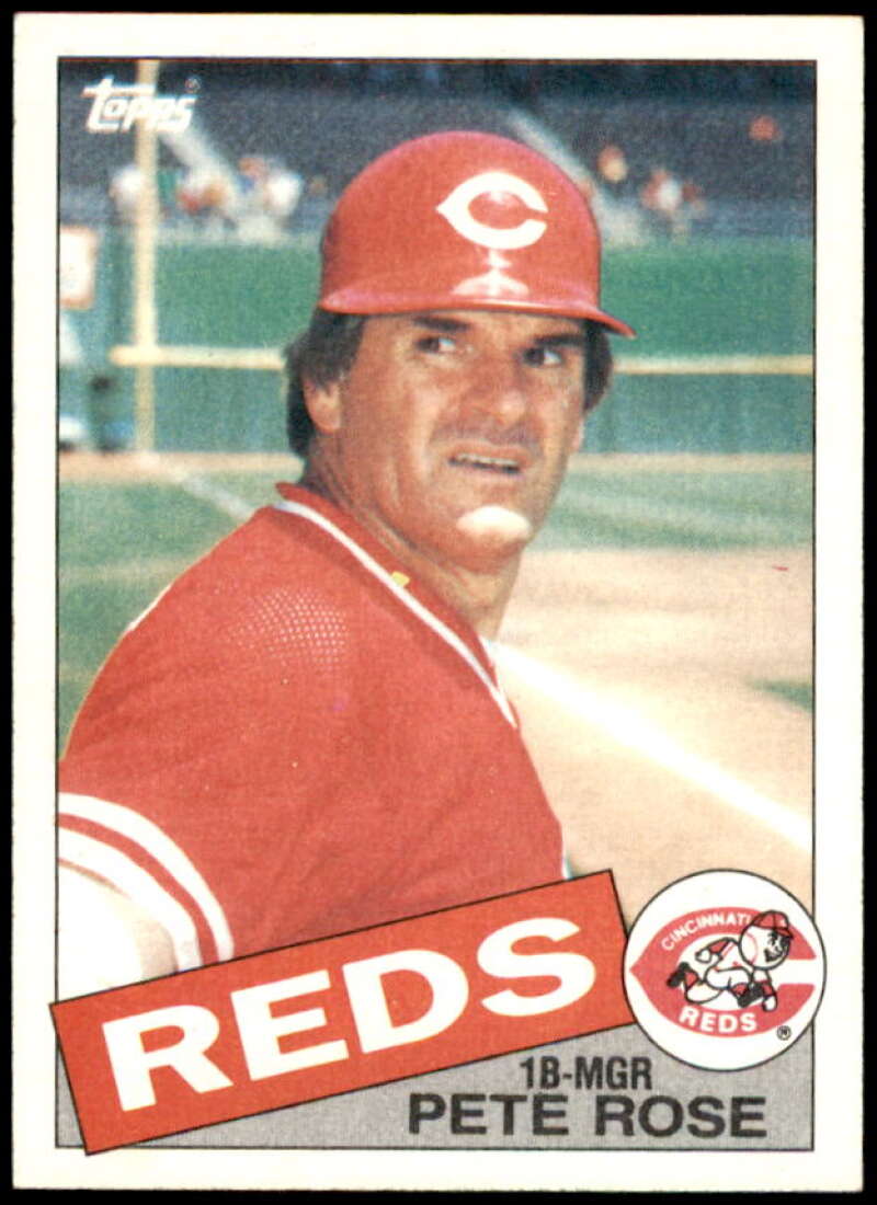 Pete Rose Card 1985 Topps #600  Image 1