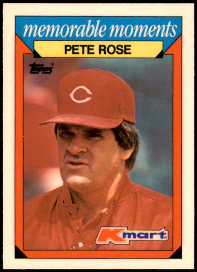 Pete Rose Card 1988 K-Mart #22  Image 1