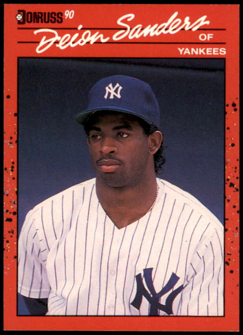 Deion Sanders Rookie Card 1990 Donruss #427  Image 1