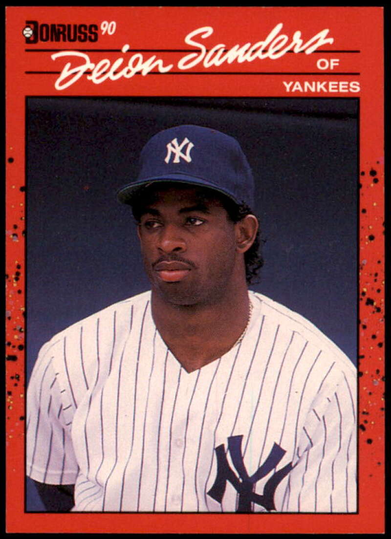 Deion Sanders Rookie Card 1990 Donruss #427  Image 1
