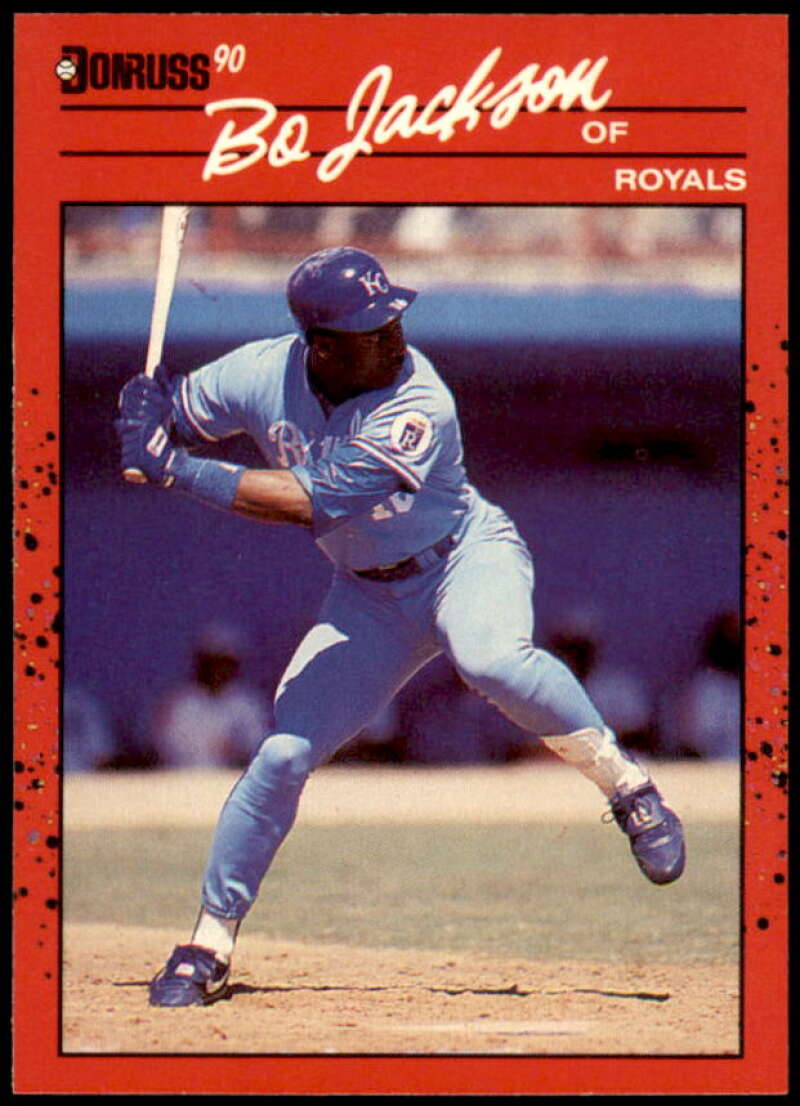 Bo Jackson Card 1990 Donruss #61  Image 1