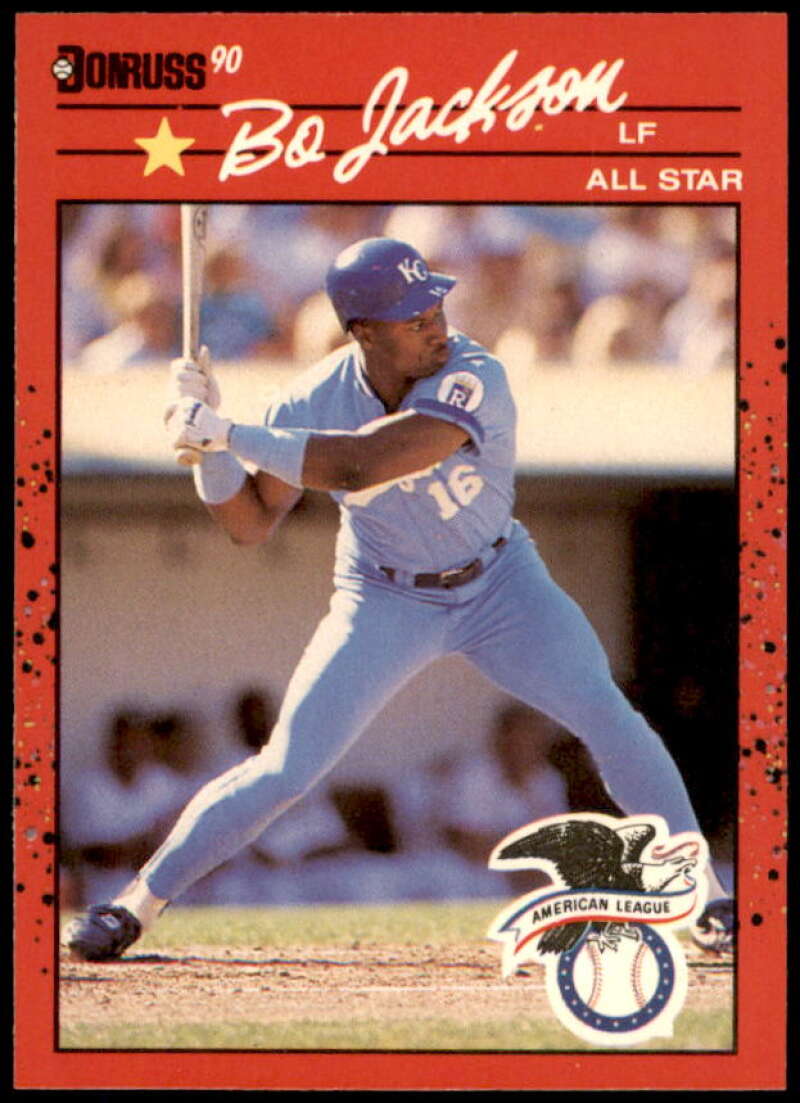 Bo Jackson Card 1990 Donruss #61  Image 1