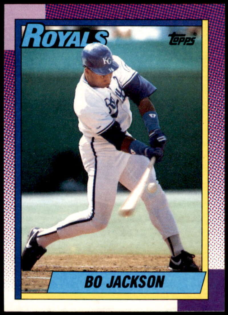 Bo Jackson Card 1990 Topps #300  Image 1