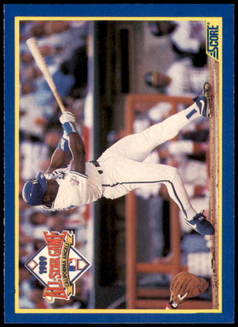 Bo Jackson AS-MVP Card 1990 Score #566  Image 1