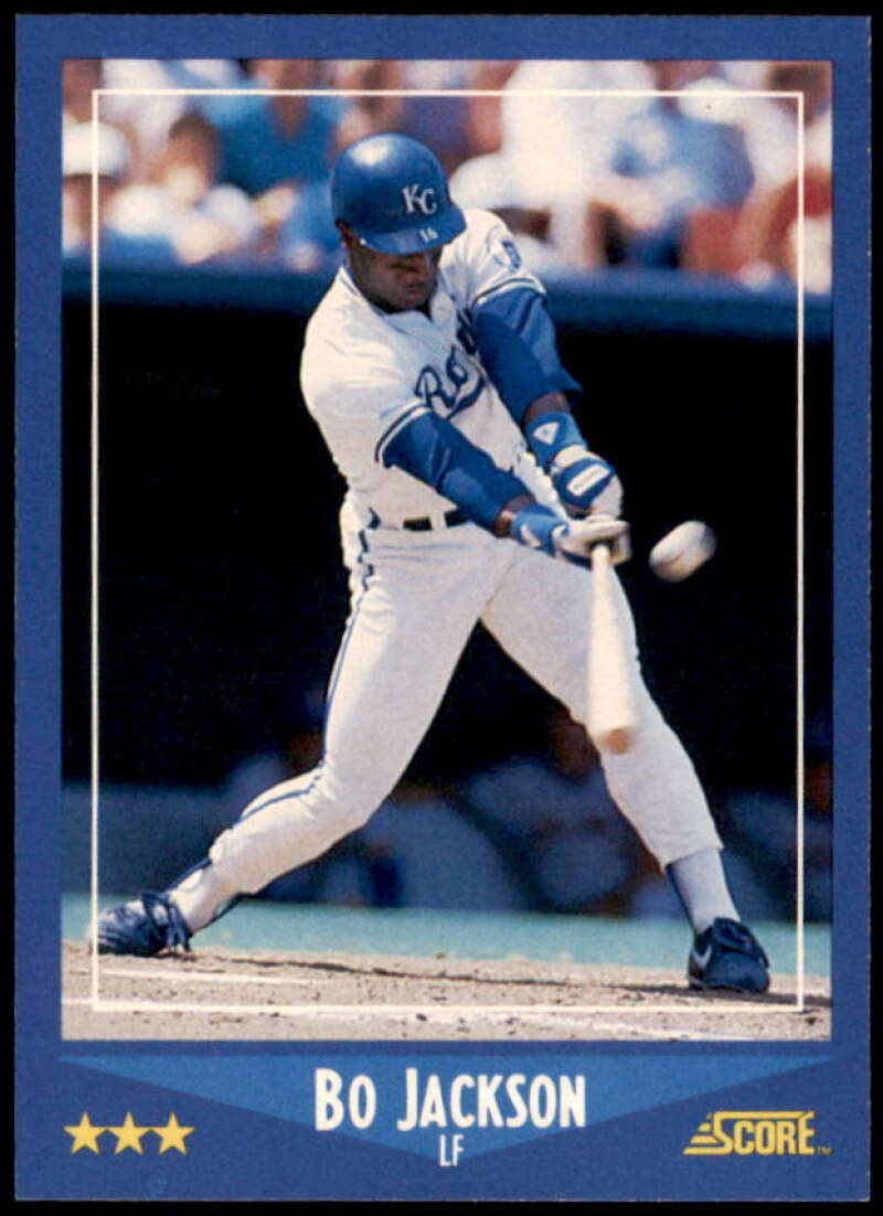 Bo Jackson Card 1988 Score #180  Image 1