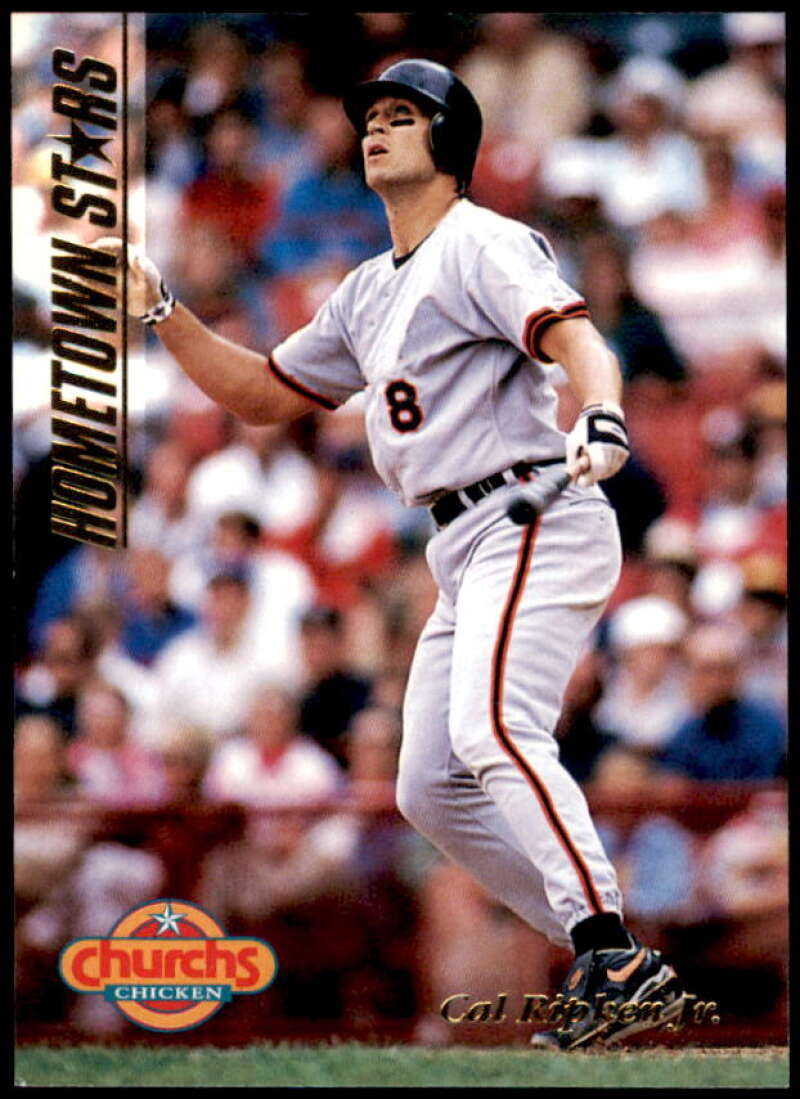 Cal Ripken Card 1994 Church's Hometown Stars #7  Image 1