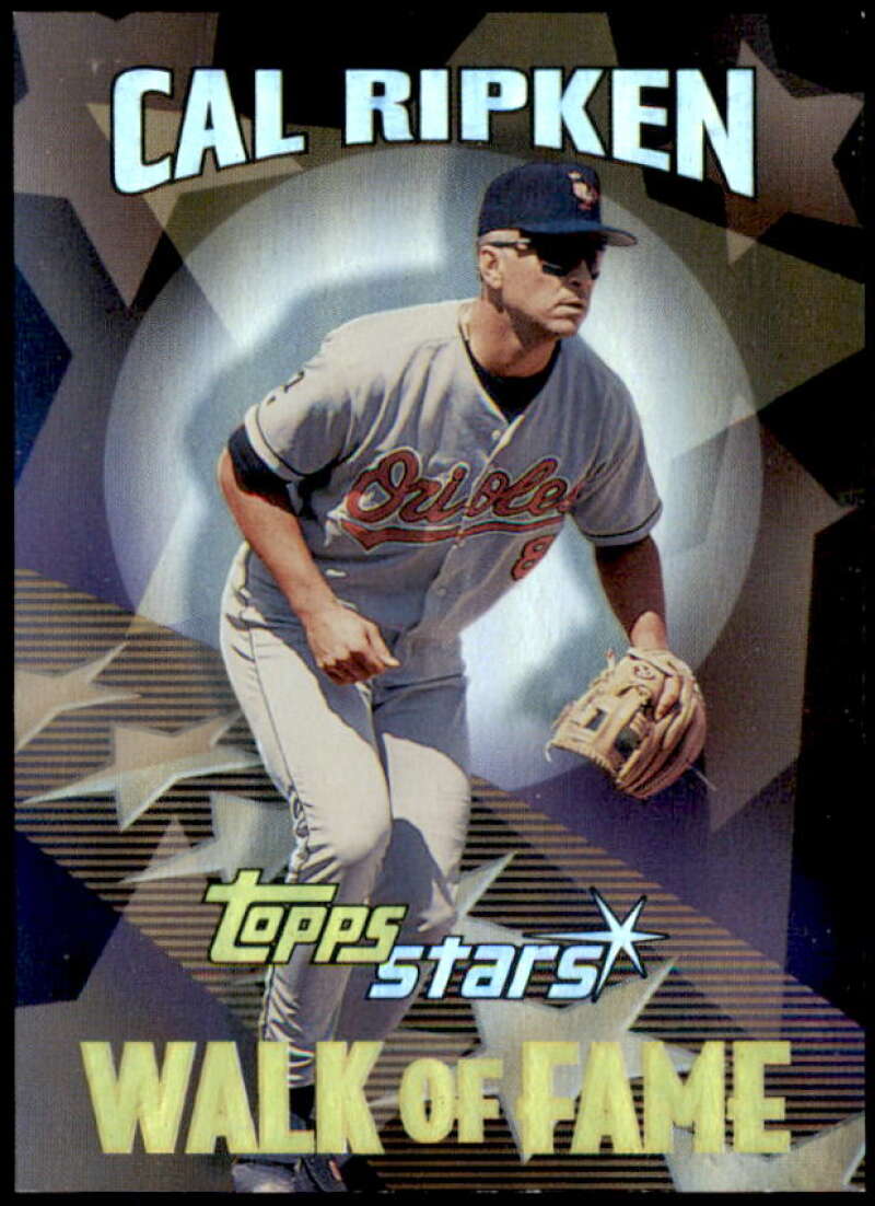 Cal Ripken Card 2000 Topps Stars Walk of Fame #WF1  Image 1