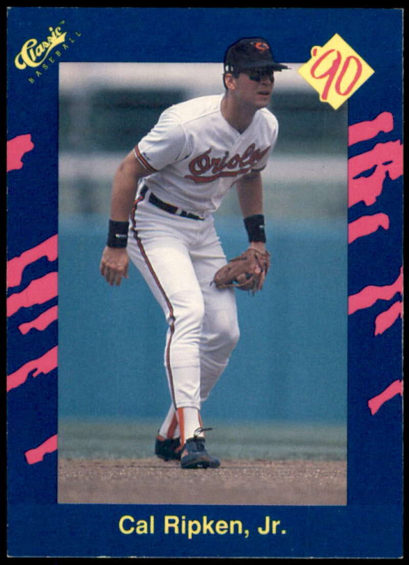 Cal Ripken UER Card 1990 Classic Blue #24  Image 1