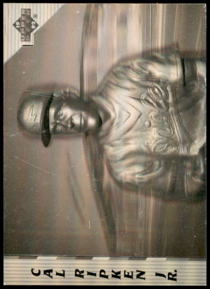 Cal Ripken MVP/AL Checklist Card 1992 Upper Deck Team MVP Holograms #1  Image 1
