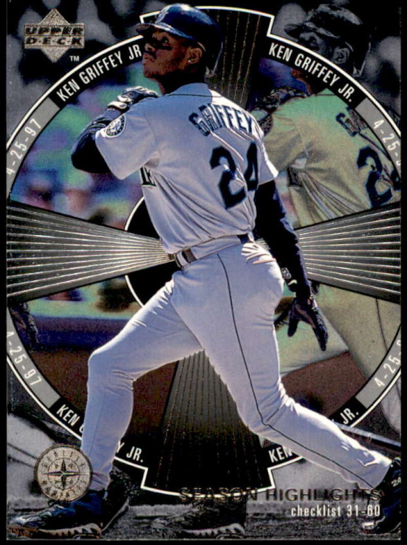 Ken Griffey Jr. SH Card 1998 Upper Deck #245  Image 1
