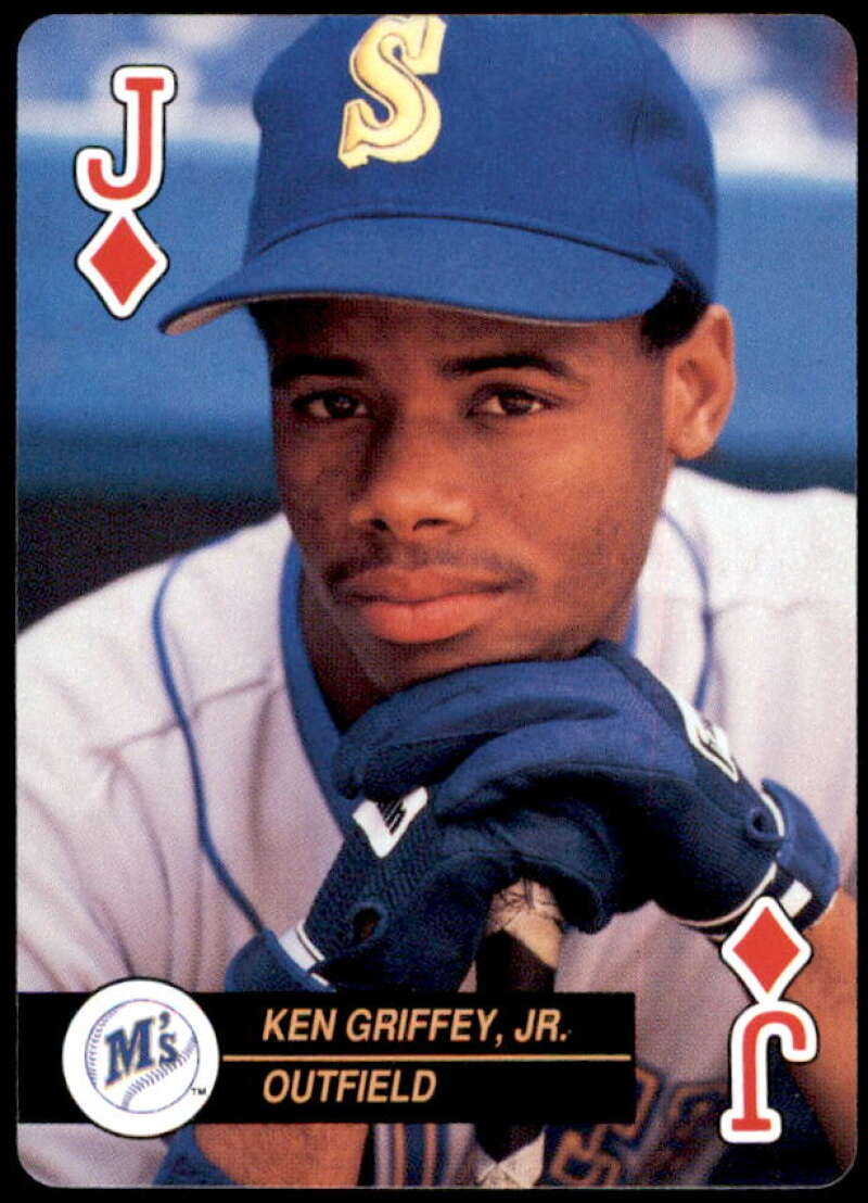 Ken Griffey Jr Card 1992 U.S. Playing Cards All-Stars #11D  Image 1