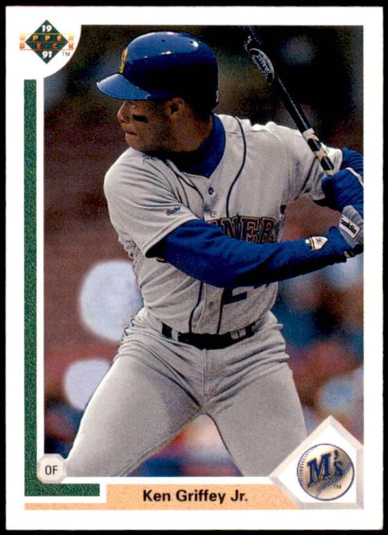 Ken Griffey Jr. UER Card 1991 Upper Deck #555  Image 1