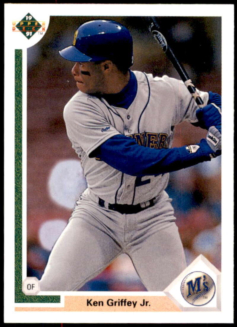 Ken Griffey Jr. UER Card 1991 Upper Deck #555  Image 1