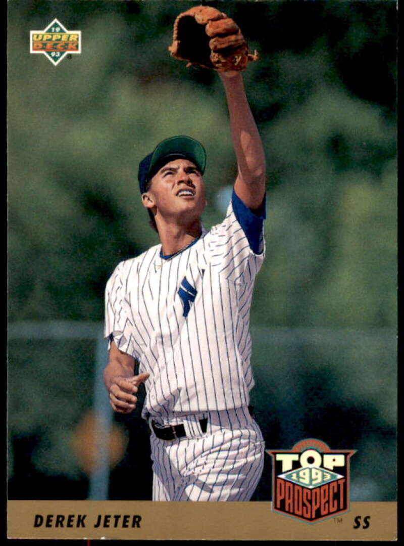 Derek Jeter Rookie Card 1993 Upper Deck #449  Image 1