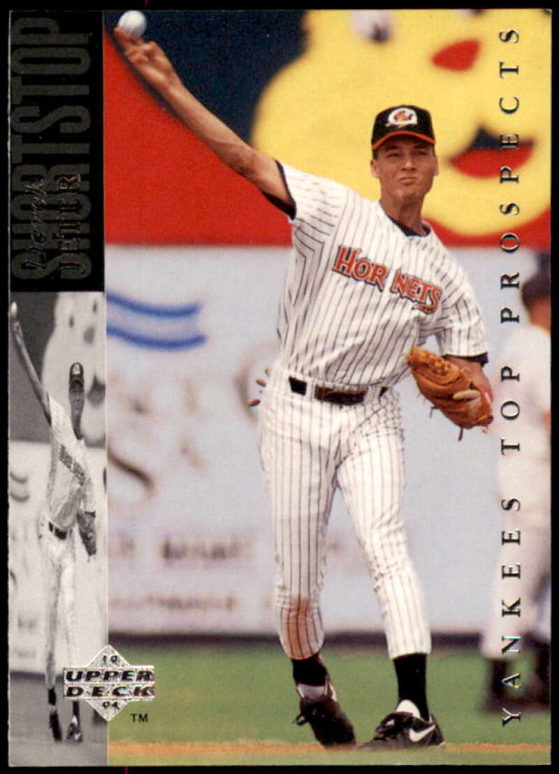 Derek Jeter Card 1994 Upper Deck Minors #185  Image 1