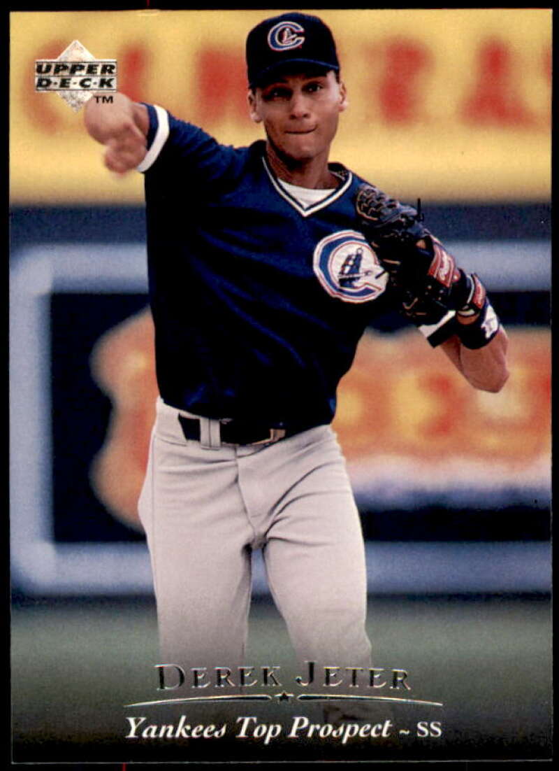 Derek Jeter Card 1995 Upper Deck Minors #1  Image 1