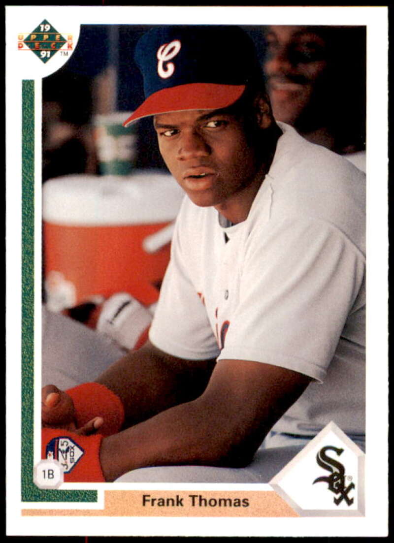Frank Thomas UER Card 1991 Upper Deck #246  Image 1