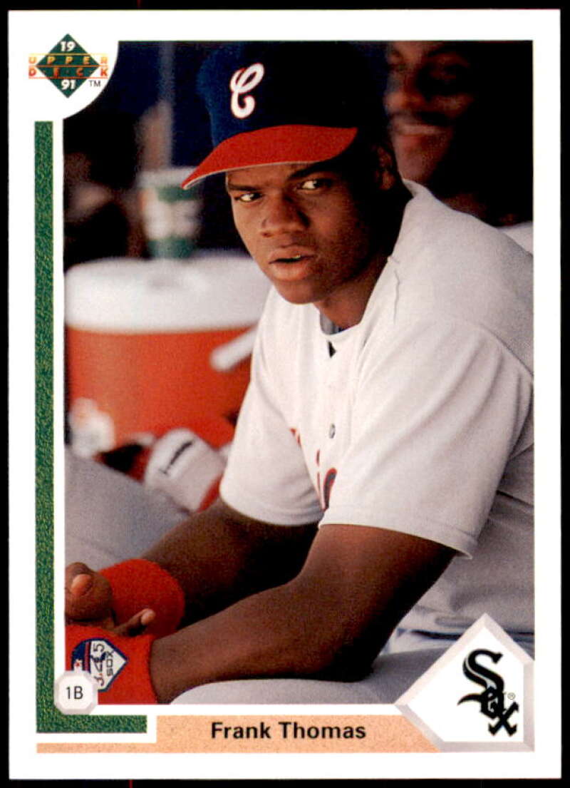 Frank Thomas UER Card 1991 Upper Deck #246  Image 1