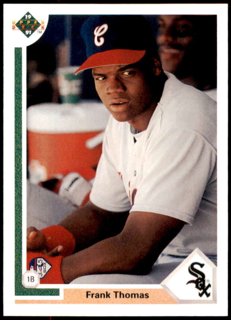 Frank Thomas UER Card 1991 Upper Deck #246  Image 1