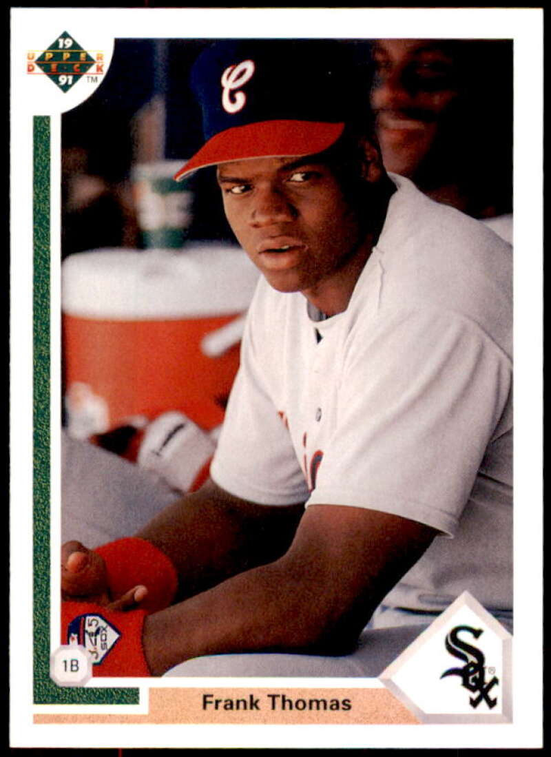 Frank Thomas UER Card 1991 Upper Deck #246  Image 1