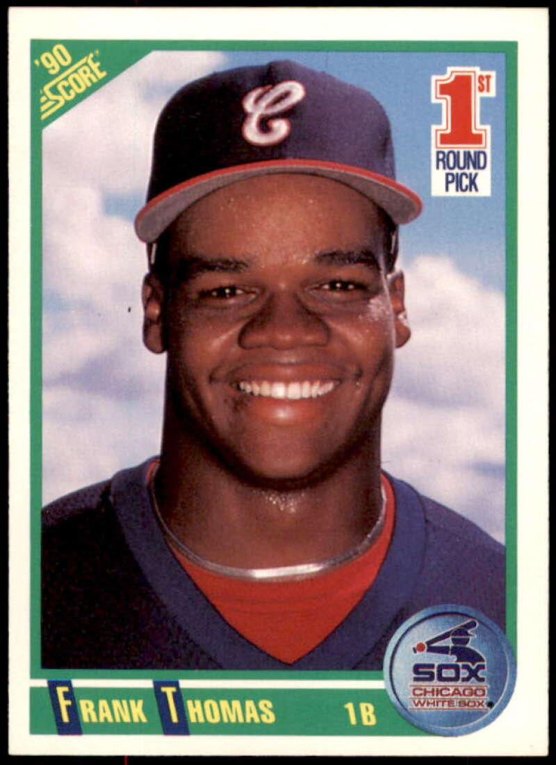 Frank Thomas Rookie Card 1990 Score #663  Image 1