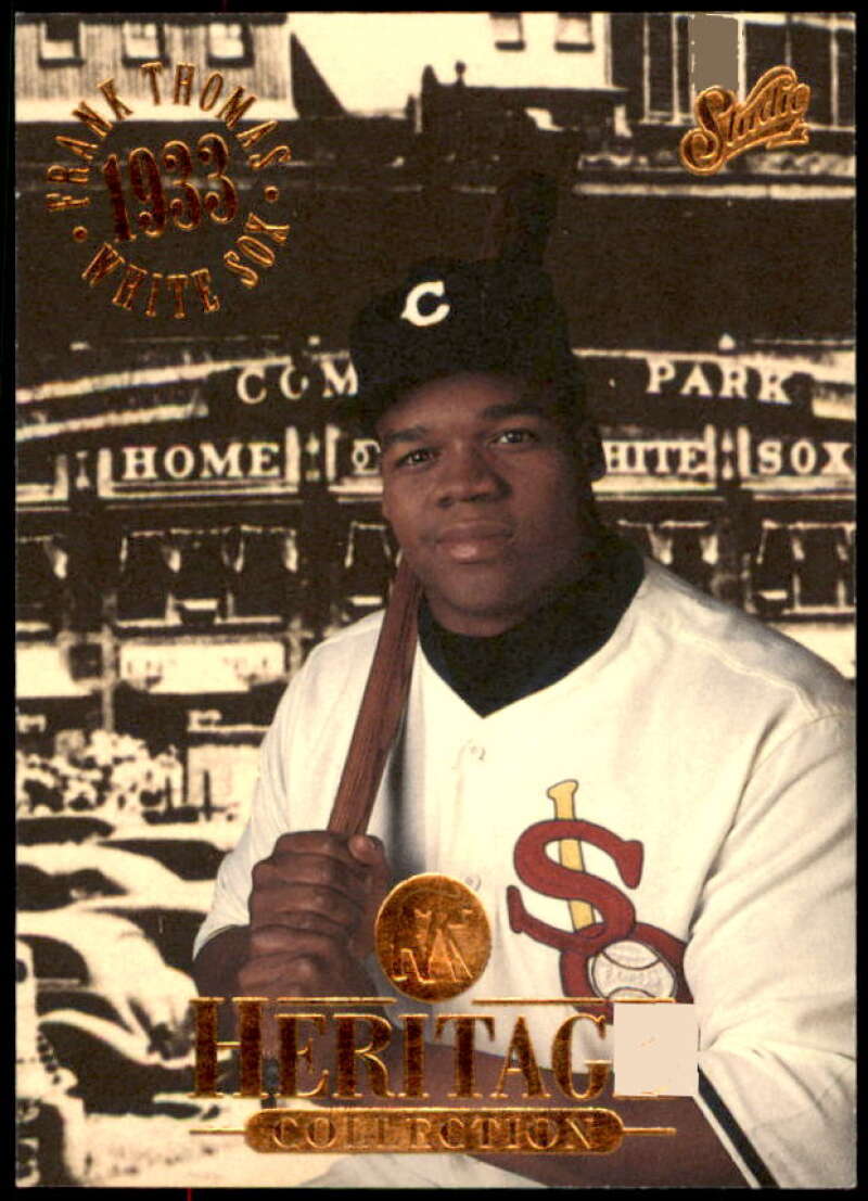 Frank Thomas Card 1994 Studio Heritage #2  Image 1
