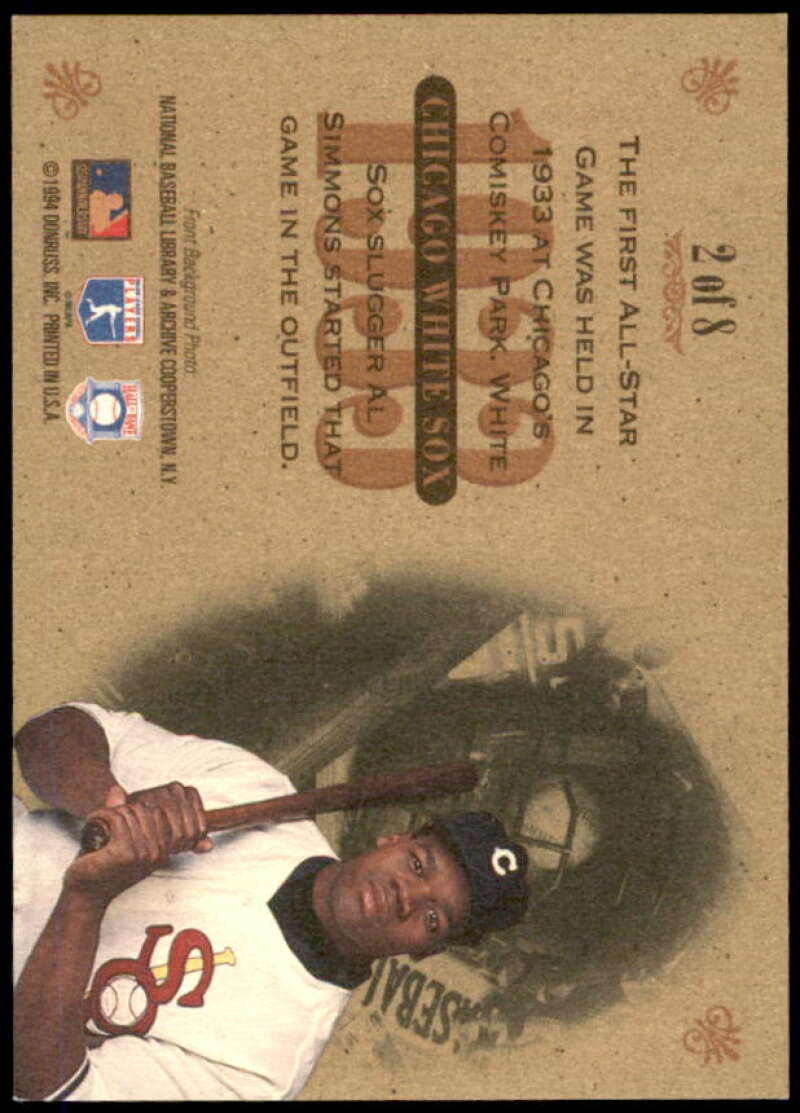 Frank Thomas Card 1994 Studio Heritage #2  Image 2