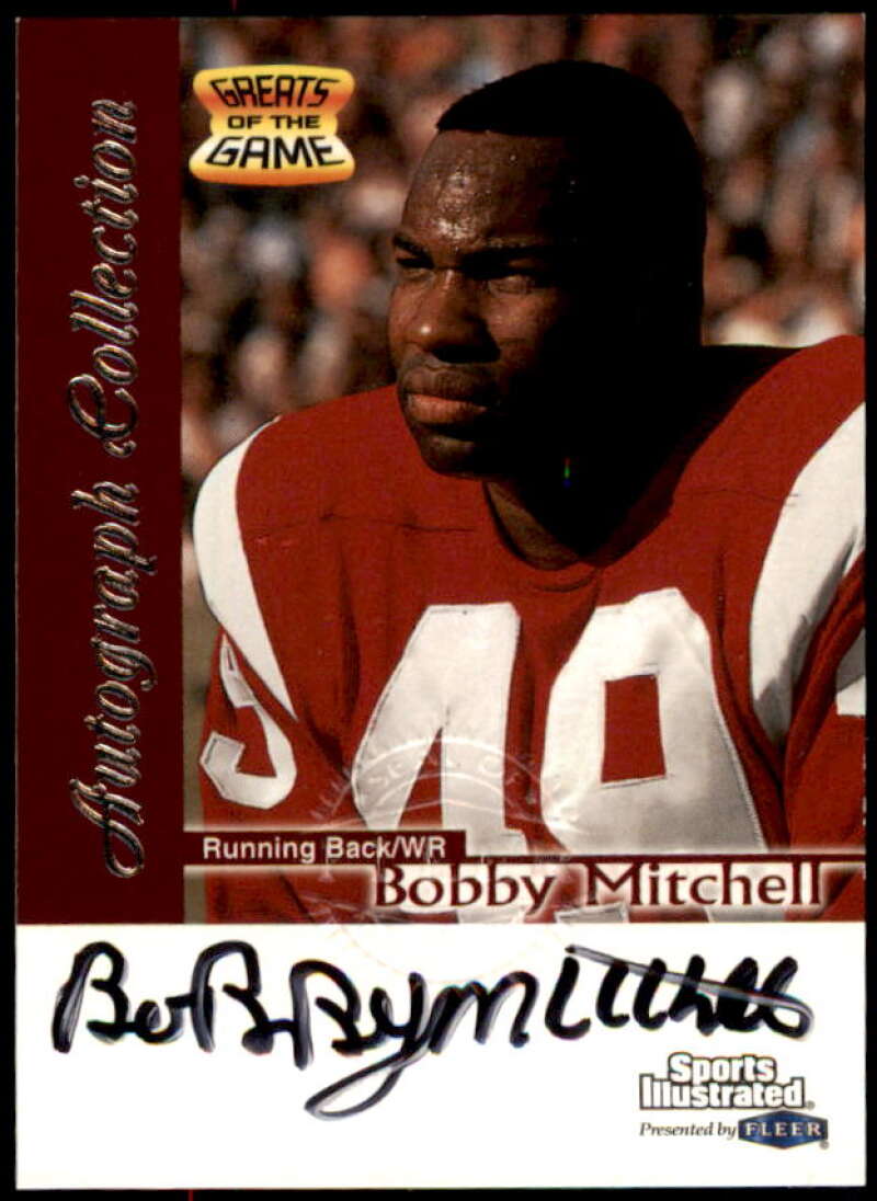 Bobby Mitchell Card 1999 Sports Illustrated Autographs #18  Image 1