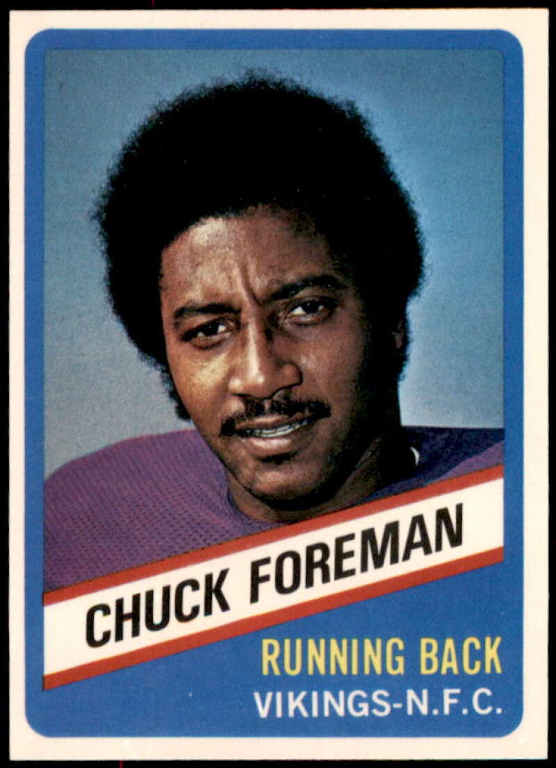 Chuck Foreman Card 1976 Wonder Bread #2  Image 1