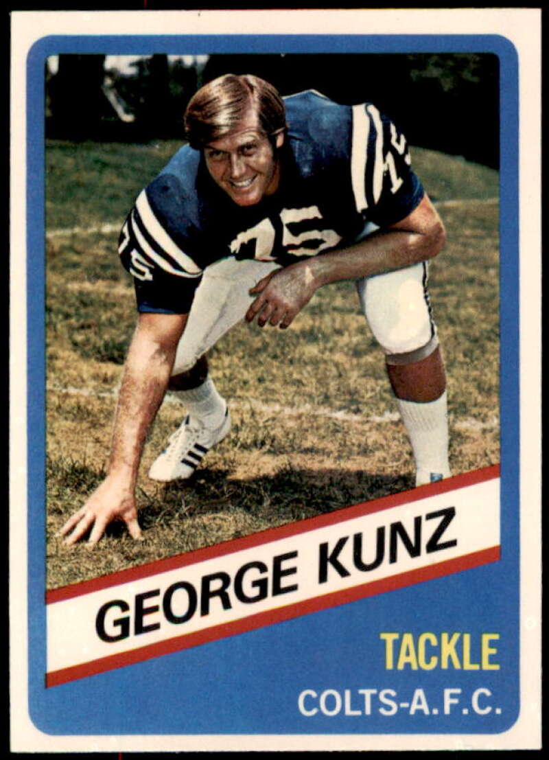 George Kunz Card 1976 Wonder Bread #7  Image 1