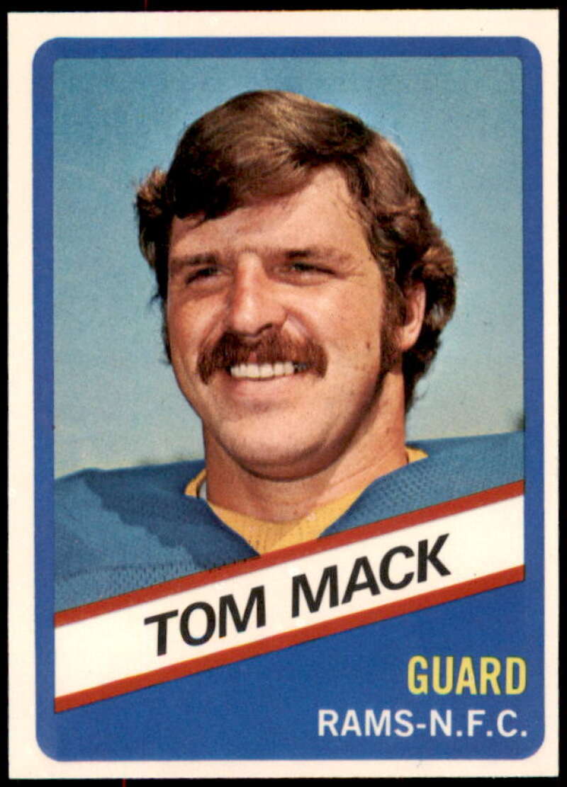 Tom Mack Card 1976 Wonder Bread #10  Image 1