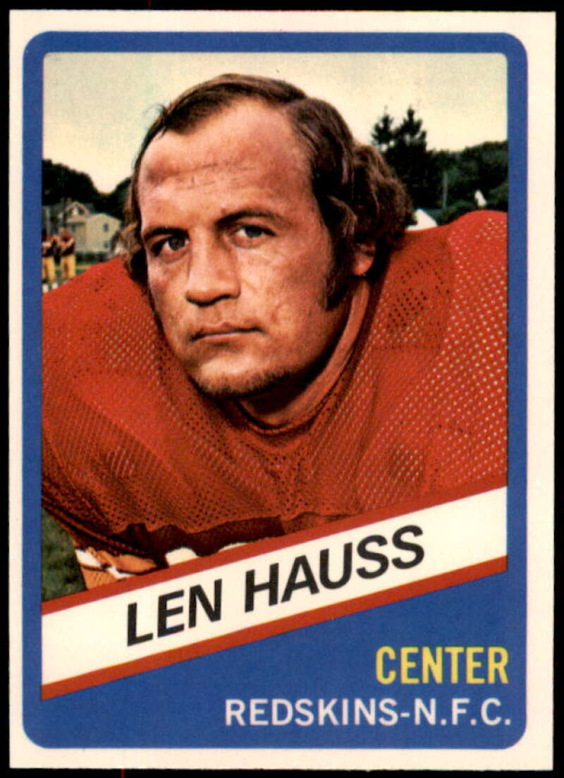 Len Hauss Card 1976 Wonder Bread #11  Image 1