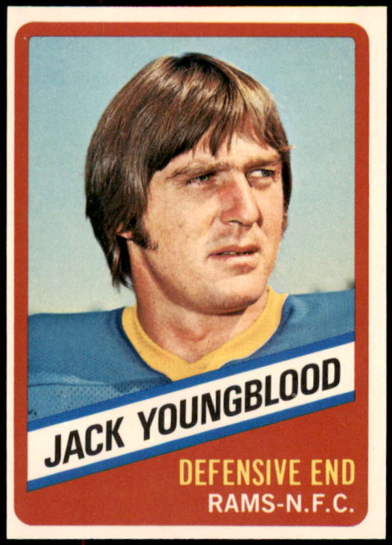 Jack Youngblood Card 1976 Wonder Bread #14  Image 1