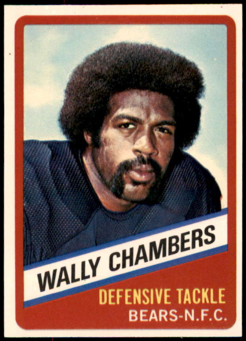 Wally Chambers Card 1976 Wonder Bread #15  Image 1