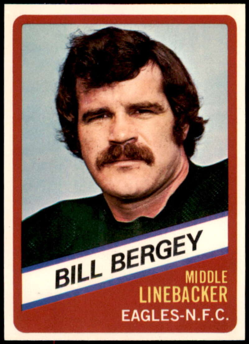 Bill Bergey Card 1976 Wonder Bread #17  Image 1