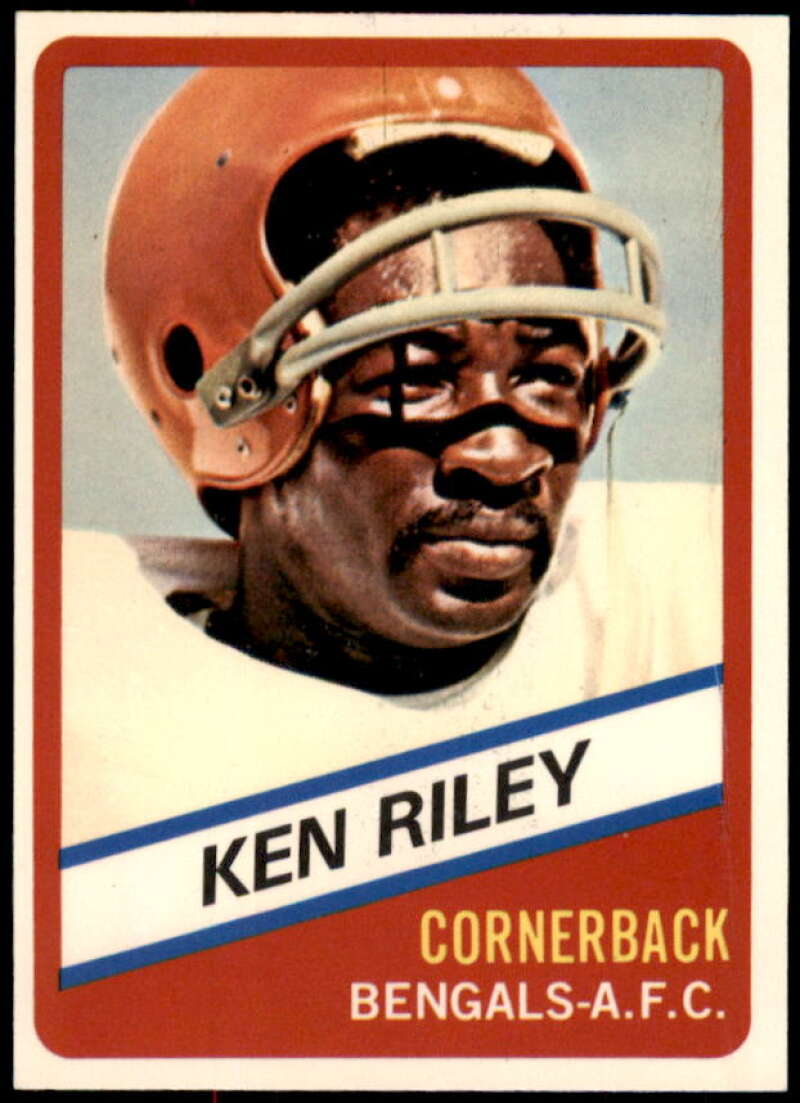 Ken Riley Card 1976 Wonder Bread #23  Image 1