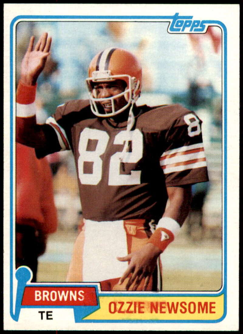 Ozzie Newsome Card 1981 Topps #435  Image 1