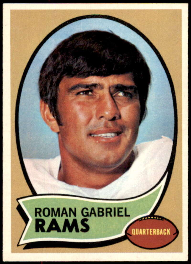 Roman Gabriel Card 1970 Topps #100  Image 1