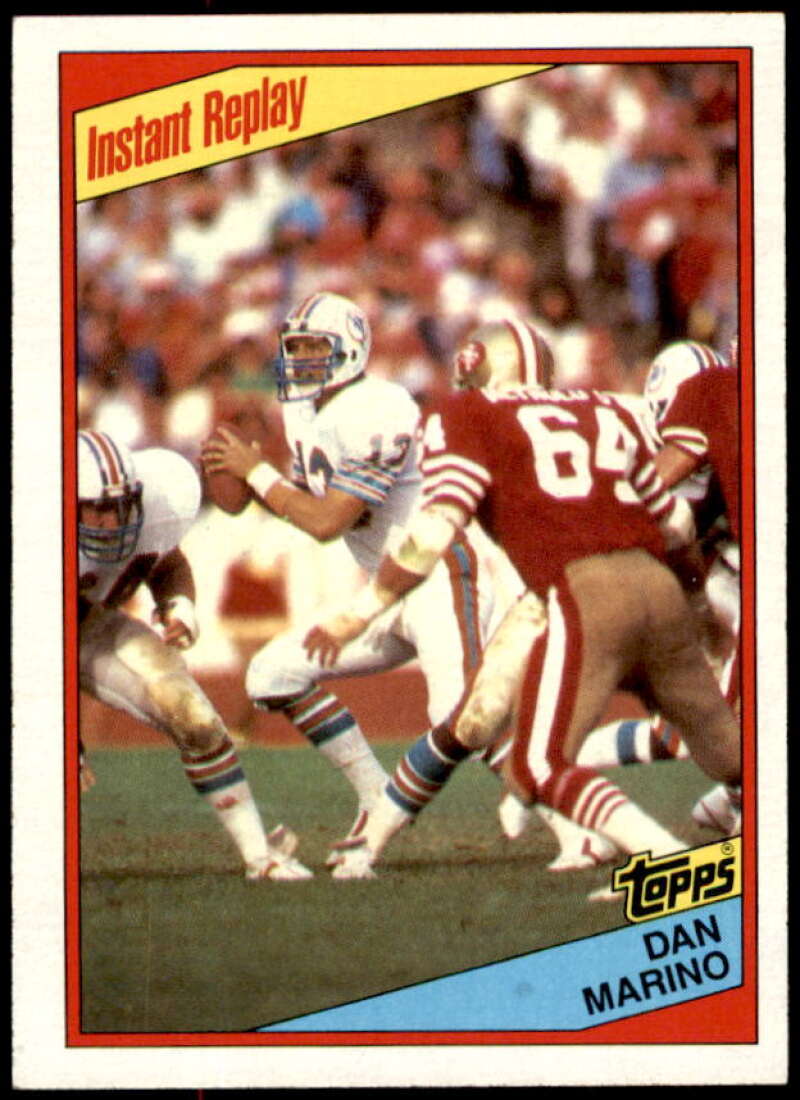 Dan Marino IR Card 1984 Topps #124  Image 1