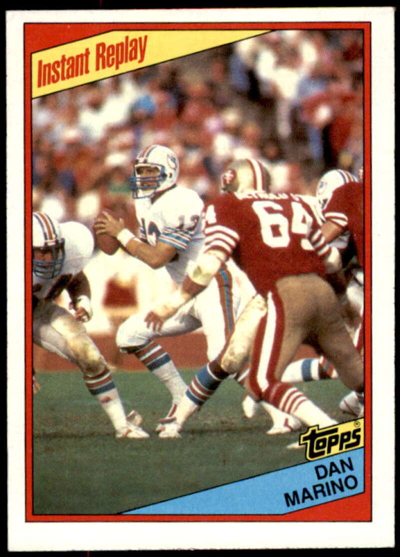 Dan Marino IR Card 1984 Topps #124  Image 1