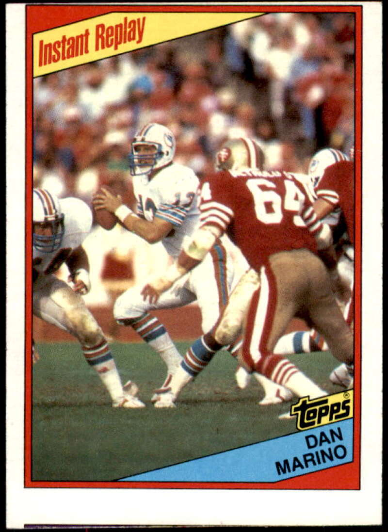 Dan Marino IR Card 1984 Topps #124  Image 1