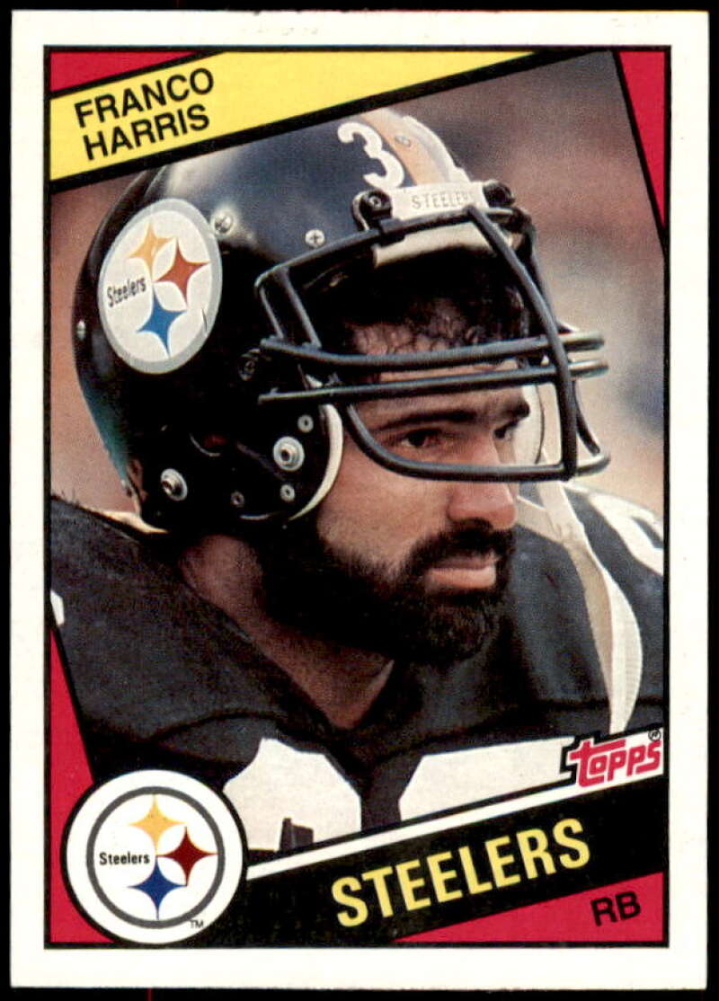 Franco Harris Card 1984 Topps #165  Image 1