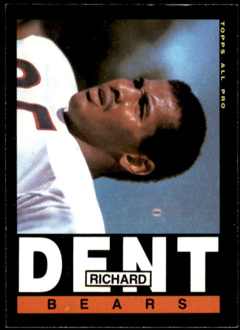 Richard Dent Rookie Card 1985 Topps #24  Image 1