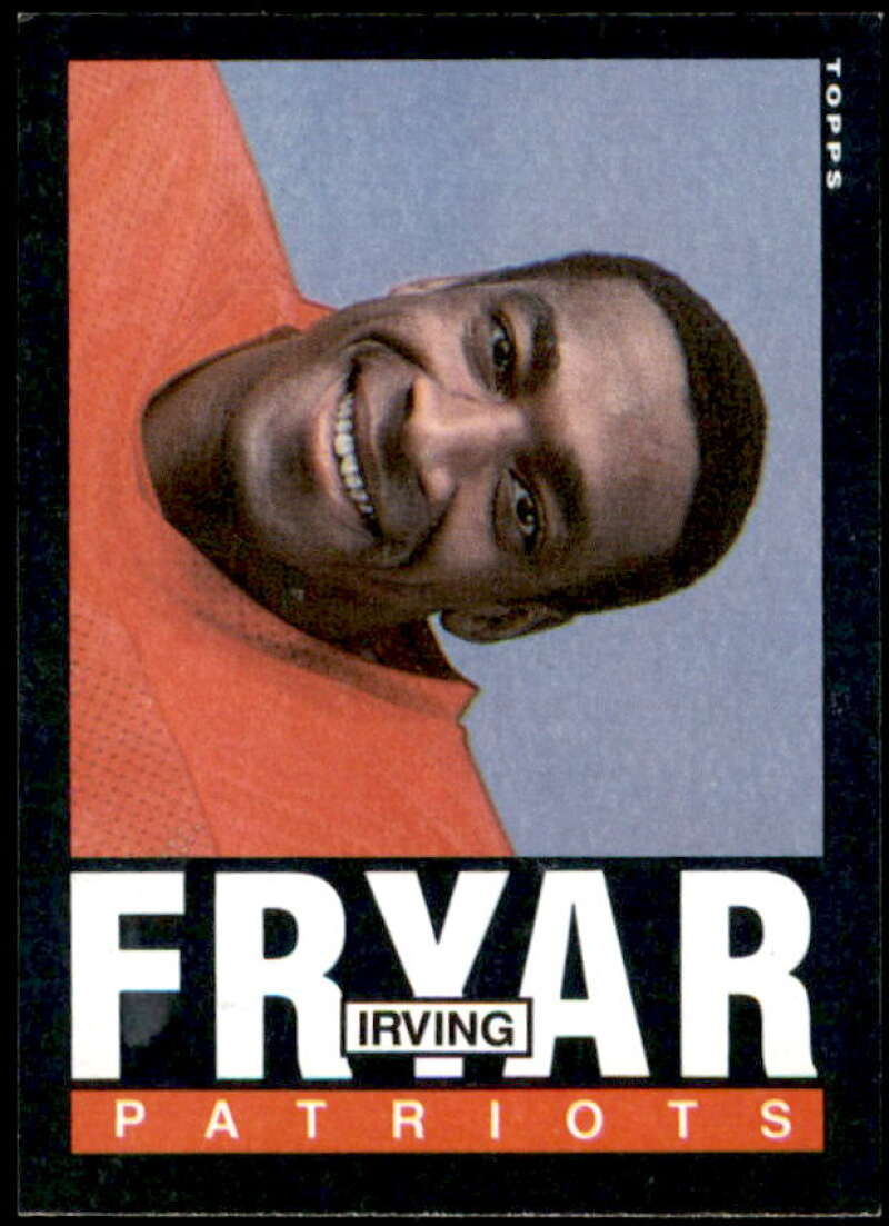 Irving Fryar Rookie Card 1985 Topps #325  Image 1