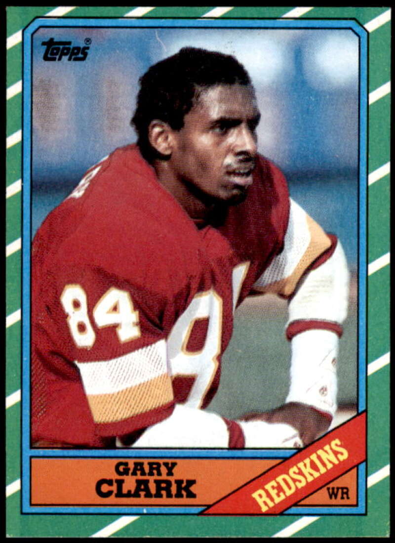 Gary Clark Rookie Card 1986 Topps #176  Image 1